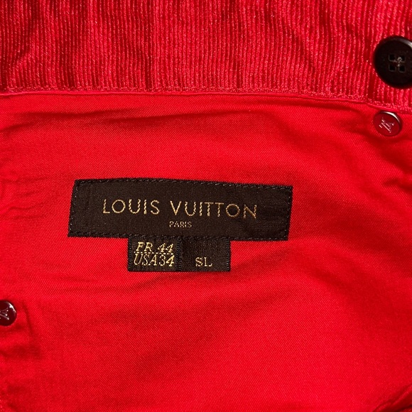Louis Vutton Men’s Size 34 Red Jeans 👖 - Picture 3 of 4